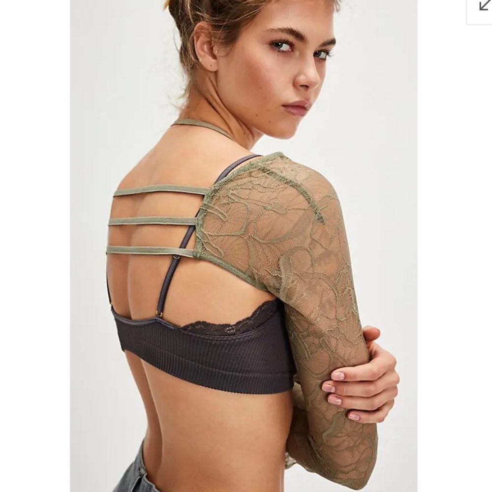 IN SEARCH OF ISO ONLY HEARTS FREE PEOPLE ALICE LACE BOLERO